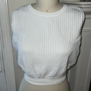 Vintage Chanel sleeveless sweater